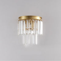 Applique murale LED en cristal Kleon