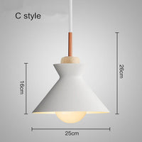 Suspension métal : Nordic Shapes Palette