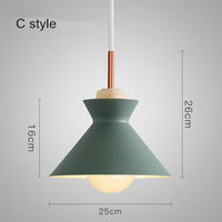 Suspension métal : Nordic Shapes Palette