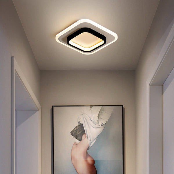 Plafonnier LED forme carrée ou ronde - Clery Style