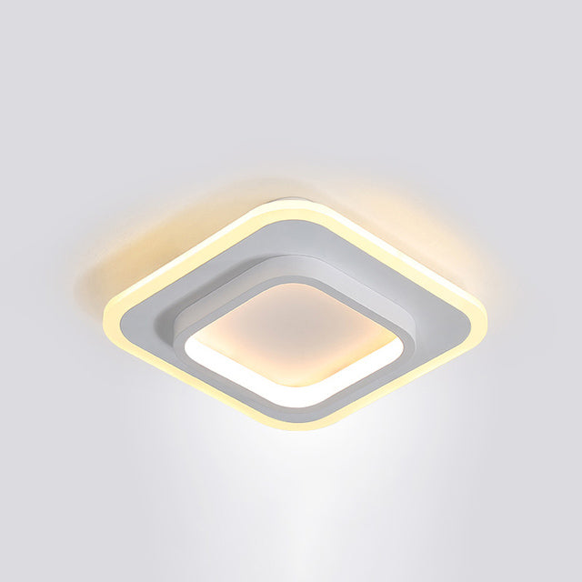 Plafonnier LED forme carrée ou ronde - Clery Style
