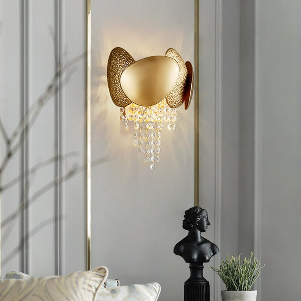 Applique murale LED moderne - Vega Crystal Drops