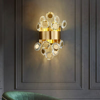 Applique Murale LED Moderne "Uma Dorée"