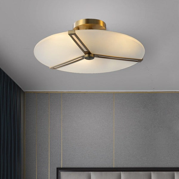 Plafonnier LED élégant "Pablo Gold"