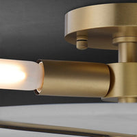 Plafonnier LED élégant "Pablo Gold"