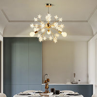 Lustre Métallique Étoiles Étincelantes Tanit
