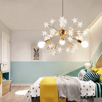 Lustre Métallique Étoiles Étincelantes Tanit