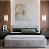 Applique Murale LED Rectangulaire en Marbre Zinerva Moderna