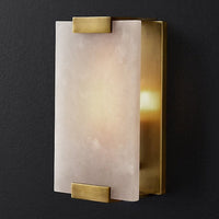 Applique Murale LED Rectangulaire en Marbre Zinerva Moderna