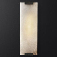 Applique Murale LED Rectangulaire en Marbre Zinerva Moderna