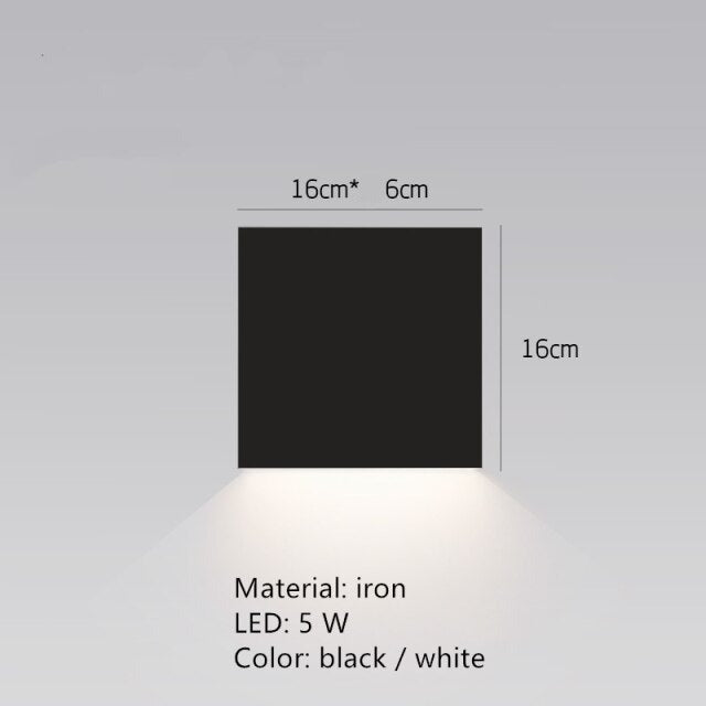 Applique murale LED design Zia