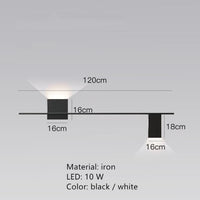 Applique murale LED design Zia
