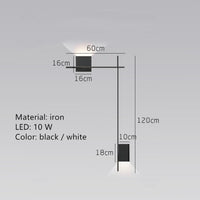 Applique murale LED design Zia