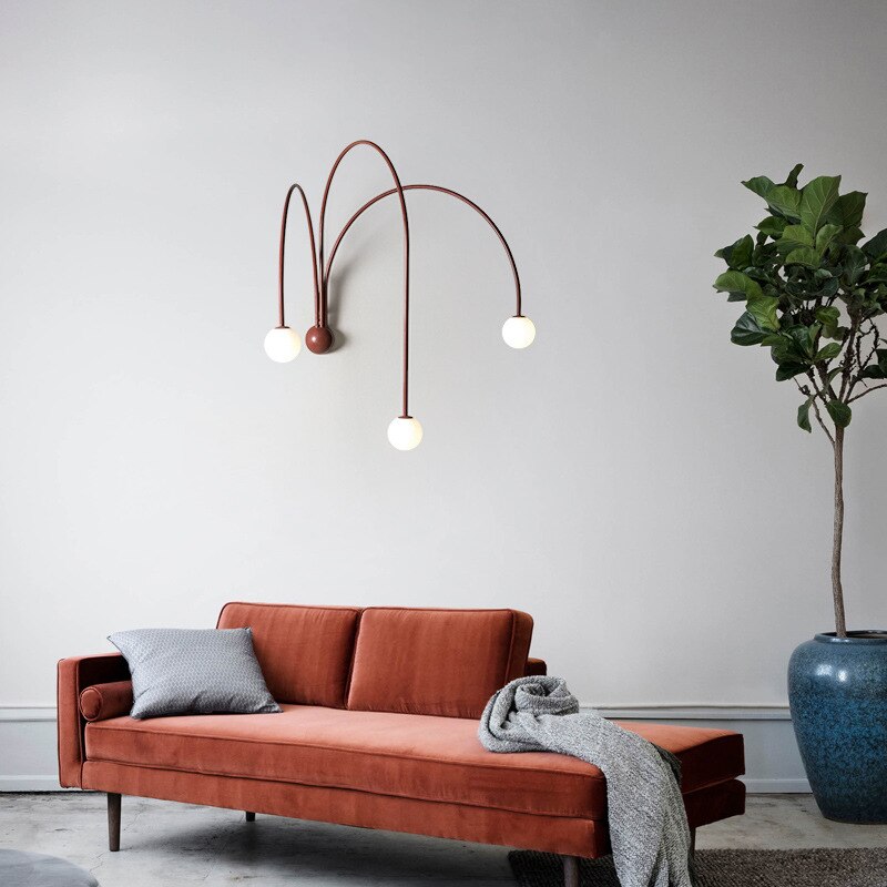 Applique murale LED 3 arcs Solyne