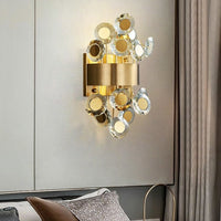 Applique Murale LED Moderne "Uma Dorée"