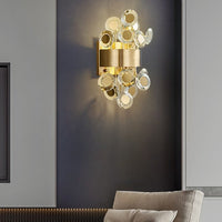 Applique Murale LED Moderne "Uma Dorée"