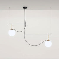Lustre LED "Éclat de Verre"
