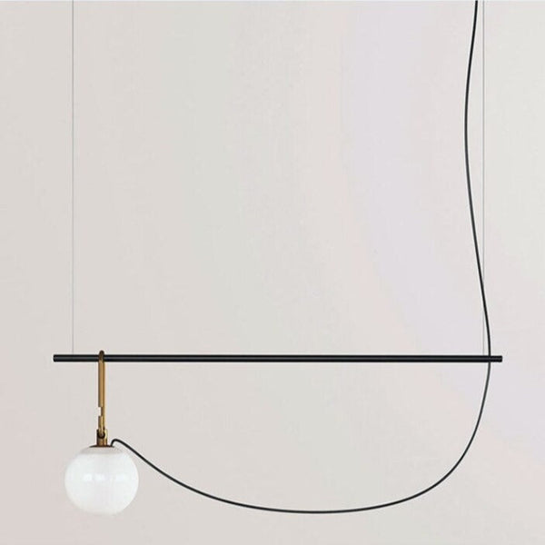 Suspension LED Globe en Verre Aitné