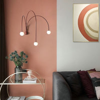 Applique murale LED 3 arcs Solyne
