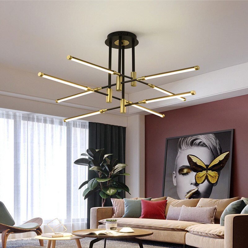 Lustre LED Moderne Rectangulaire Wayna.
