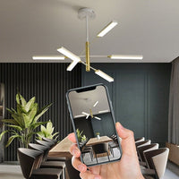 Lustre LED Moderne Rectangulaire Wayna.
