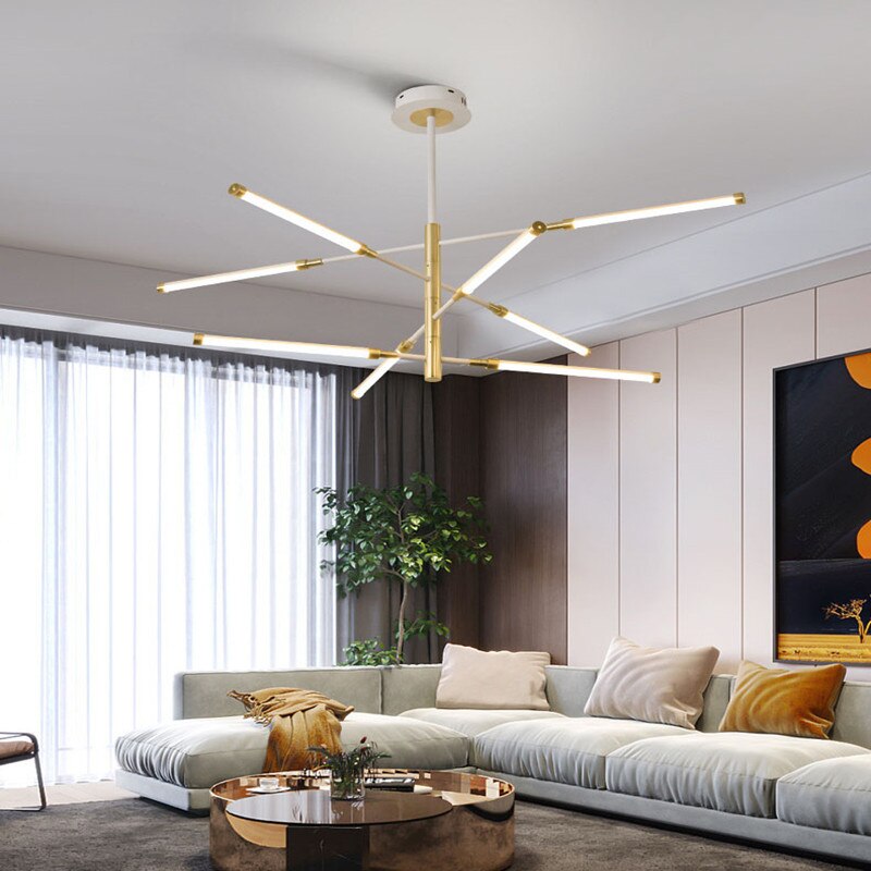 Lustre LED Moderne Rectangulaire Wayna.