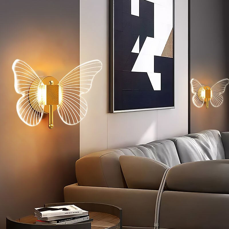 Applique murale LED Papillon Fairya