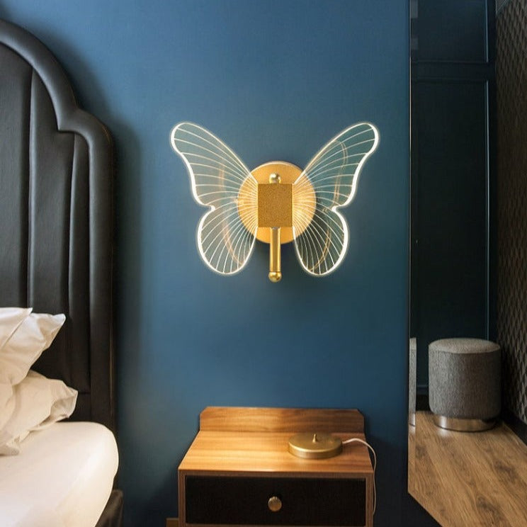 Applique murale LED Papillon Fairya