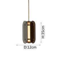 Suspension Rahki en verre teinté