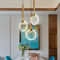 Suspension LED Dorée Melania