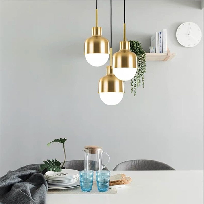 Suspension LED Dorée Melania