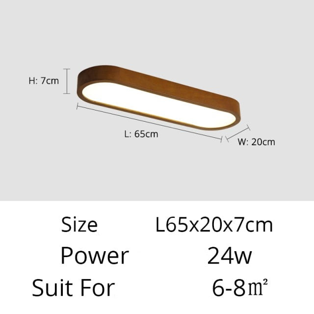 Plafonnier LED Scandinave Agara