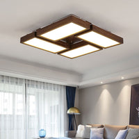Plafonnier LED Scandinave Rectangulaire Aquilina