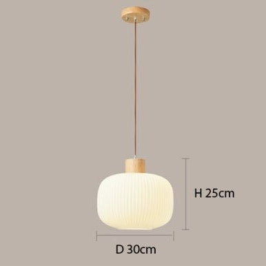 Suspension Adara en bois et aluminium