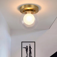 Plafonnier Luxury Diara en verre moderne
