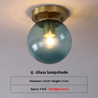Plafonnier Luxury Diara en verre moderne