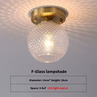 Plafonnier Luxury Diara en verre moderne