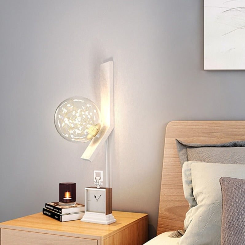 Applique murale industrielle LED "Aroux Lumina"