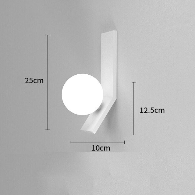 Applique murale industrielle LED "Aroux Lumina"