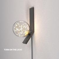 Applique murale industrielle LED "Aroux Lumina"