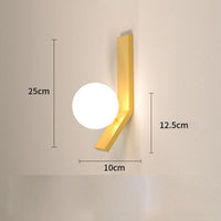 Applique murale industrielle LED "Aroux Lumina"