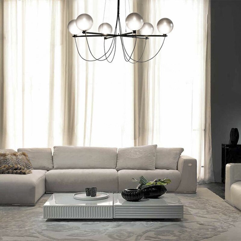 Lustre Lujan Gris Fumé