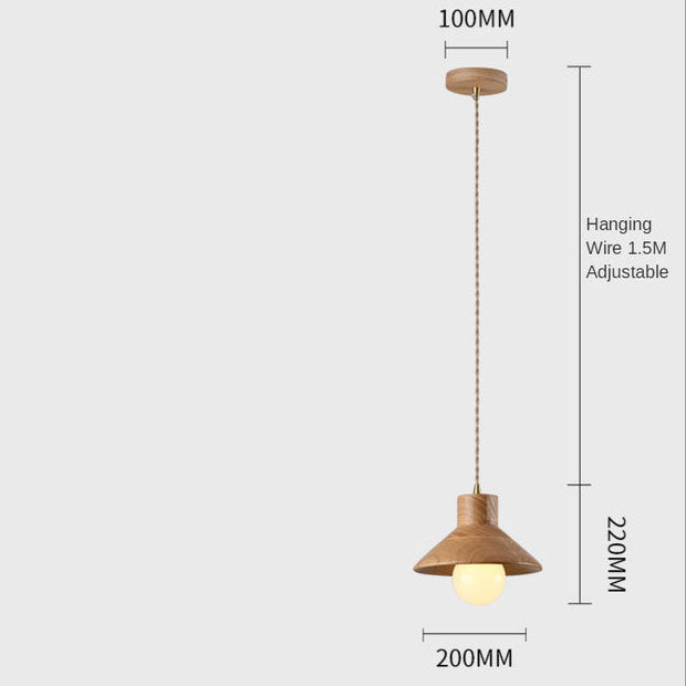 Suspension Avana en bois - Design Moderne