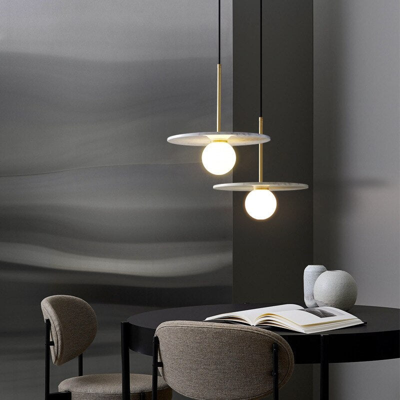 Suspension Gianna Marble Flatshade - Design Exclusif