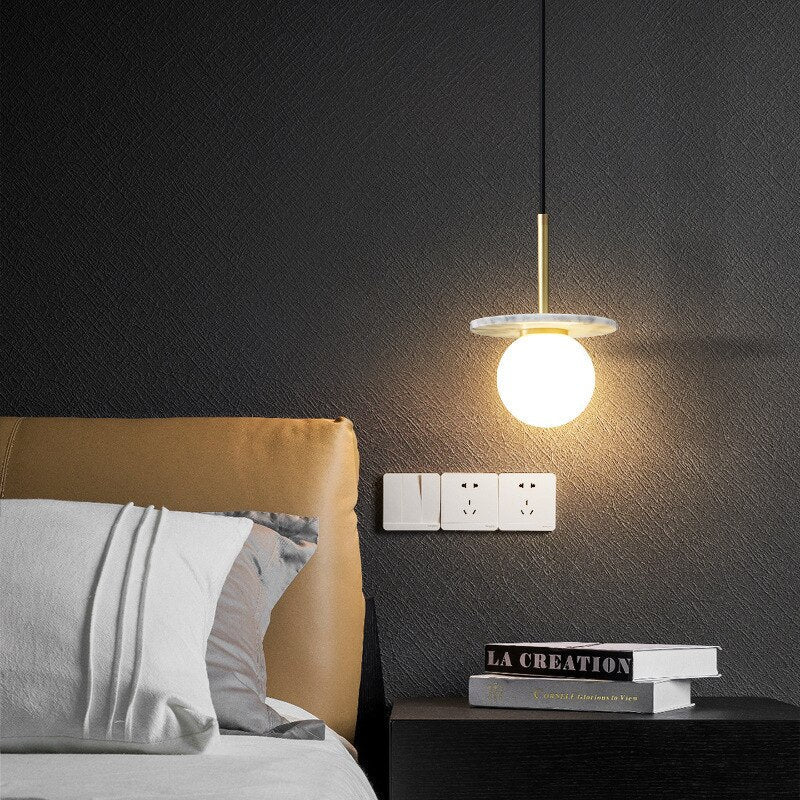 Suspension Gianna Marble Flatshade - Design Exclusif