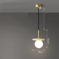 Suspension Gianna Marble Flatshade - Design Exclusif