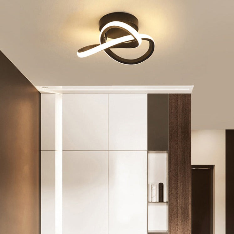 Plafonnier LED Croisements Modernes Donovan