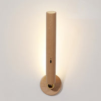 Applique murale rotative en bois Unix.