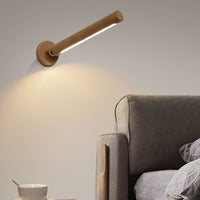 Applique murale rotative en bois Unix.