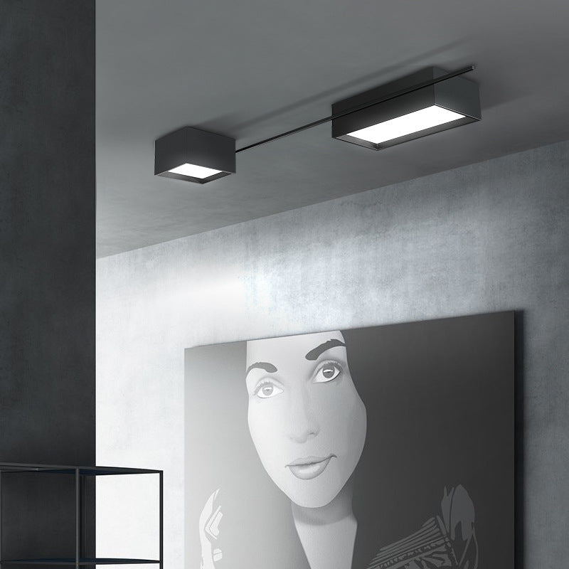 Plafonnier LED Industriel Alanigeo
